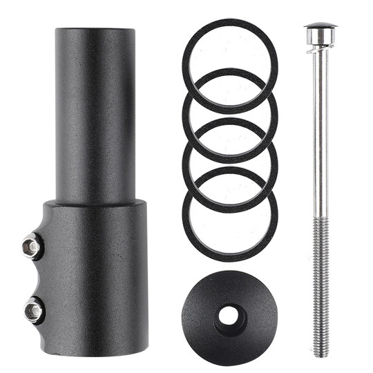 Western rider bicycle stem universal heightener