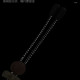 Western rider riding girdle braided rope straps