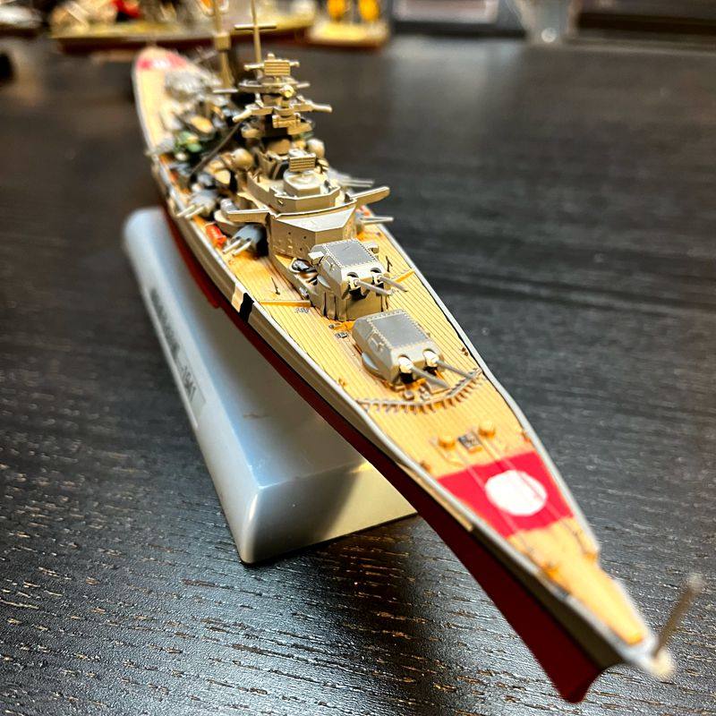 舰船模型合金船战列舰军舰俾斯麦号精装版细节丰富主副防空炮可动,淘宝优惠券,粉丝福利购,淘宝优惠卷