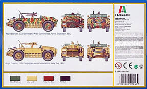 italeri伊达雷利7053 1/72ABM42 4轮装甲车-图2