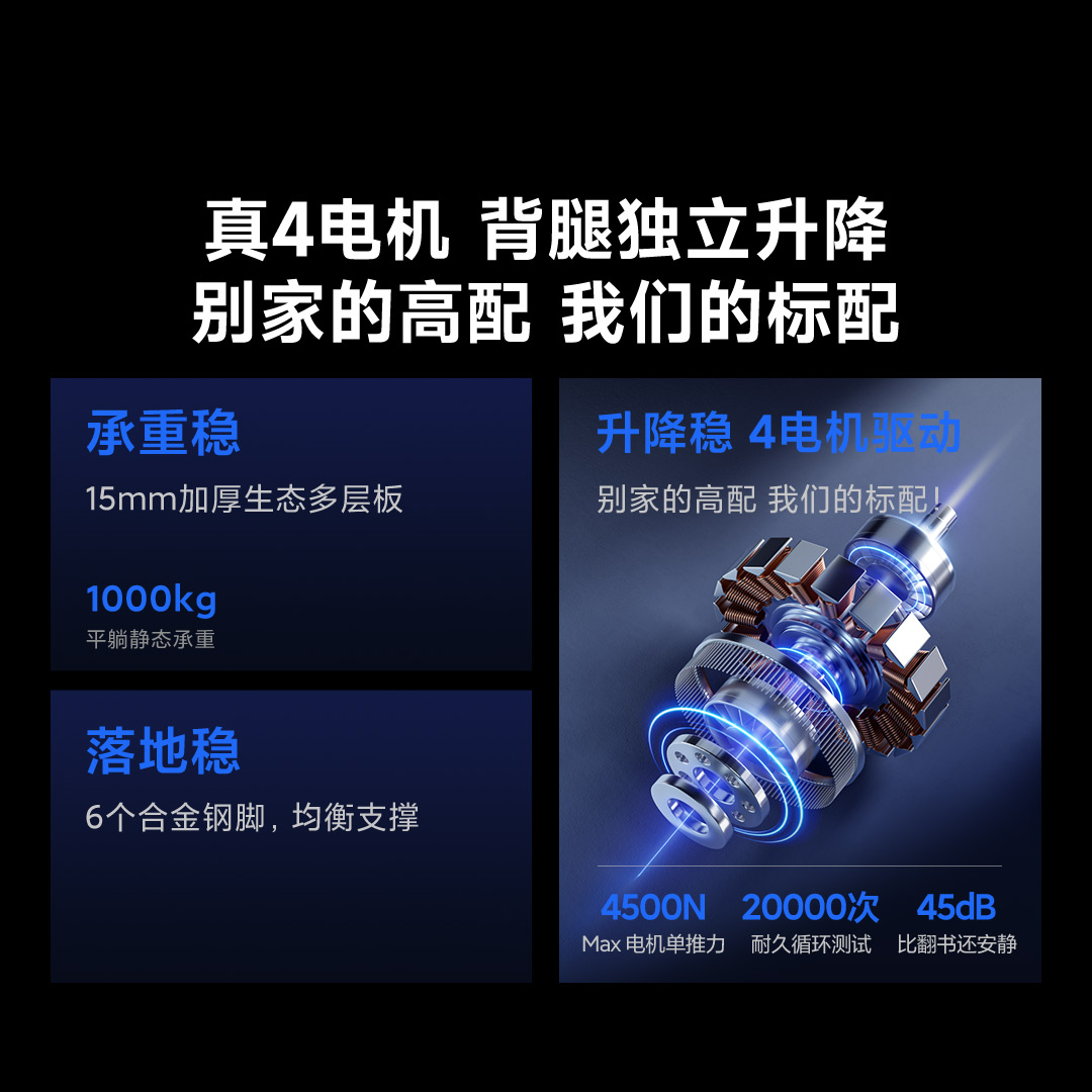 【新品】8H智能床电动升降多功能科技床双人床主卧遥控已接入米家