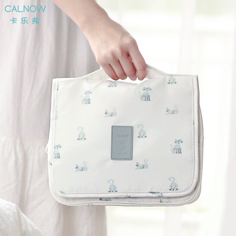 卡乐弗女便携大容量ins旅行化妆包 calnow卡乐弗化妆包