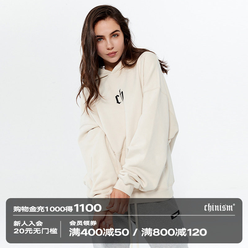 chinism 2020aw ch美潮男连帽卫衣 chinism卫衣