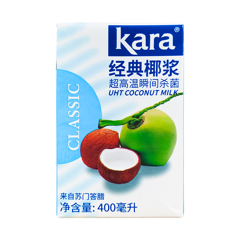 kara佳乐经典椰浆 印尼进口商用椰奶椰汁西米露烘焙奶茶原料400ml - 图3