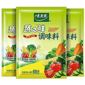 【太太乐】蔬之鲜素食调味料400g*3袋