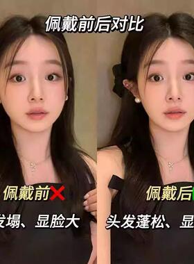 黑色小号蝴蝶结网红小抓夹