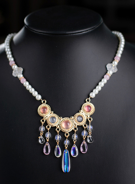 唐风诃子裙流苏软璎珞