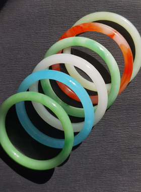 古装玉色汉服配饰琉璃叮当镯少女