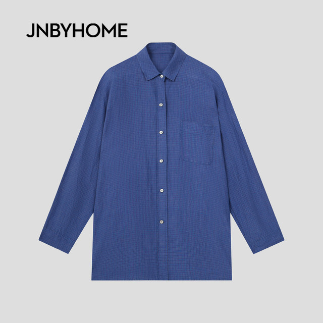 ເສື້ອ linen Jiangnan Buyi ເທິງ