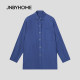 ເສື້ອ linen Jiangnan Buyi ເທິງ