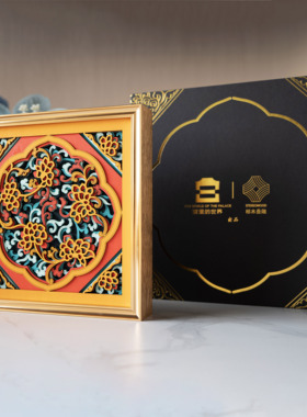 梯木叠雕琉璃花装饰摆件乔迁礼品