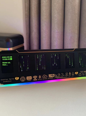 拟辉光管时钟WiFi联网天气预报