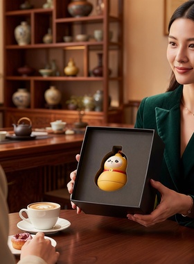 可爱卡通树脂桌面摆件礼盒闺蜜