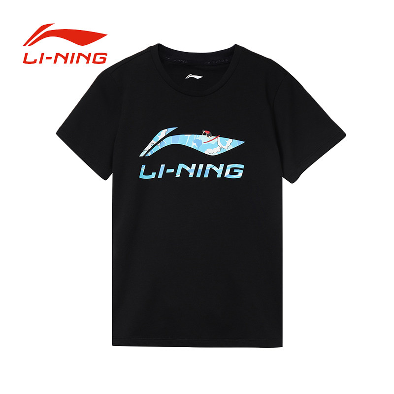 李宁童装短袖夏季新款男童打底衫 liningkids沐子T恤