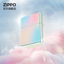 ZIPPO official flagship stores treasure seven Caixiang cloud suit kerosene windproof lighter dreamy for boyfriend gift