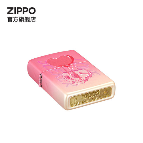 ZIPPO官方旗舰店正品煤油打火机之宝恋爱至死套装送男生生日礼物 - 图2
