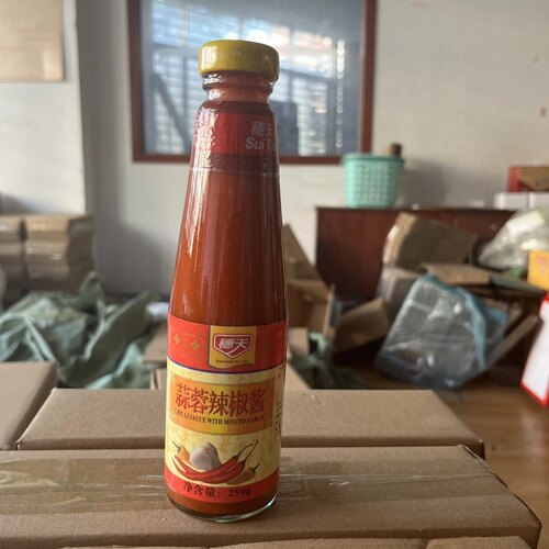 粤西湛江餐饮档专用安铺辣椒酱 蒜蓉酱 肠粉牛杂辣椒酱 - 图0