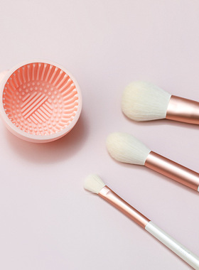 Silicone Makeup Brush Cleaner Foundation Makeup Brush Scrubb