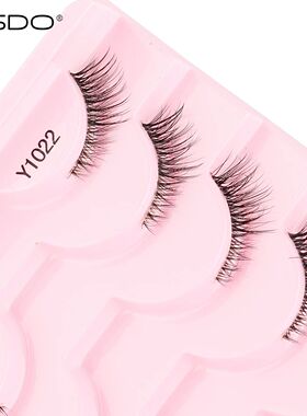 Half Lashes Mink Eyelashes Natural Soft Cat Eye False Eyelas