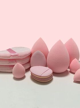 12pcs Small medium and large combination set Makeup Puff