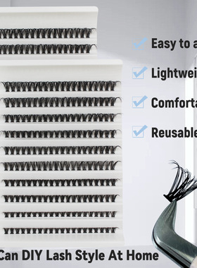 10 Rows Of Eyelashes Natural Simulation Three-dimensional Ey