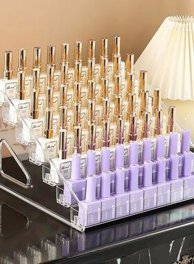 3/4/5/6/7 Layers Acrylic Nail Polish Display Organizer UV Ge