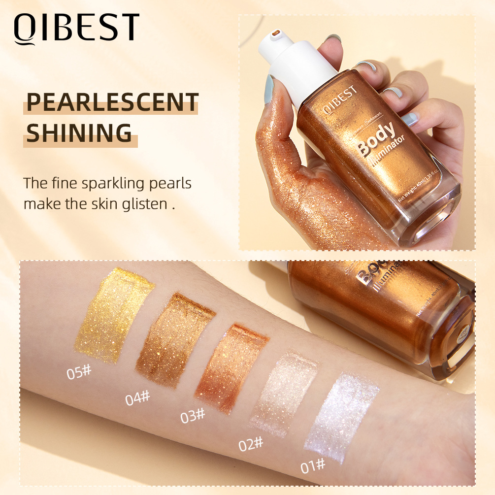 Gold Tube Concealer Liquid Waterproof Foundation Cream body - 图1