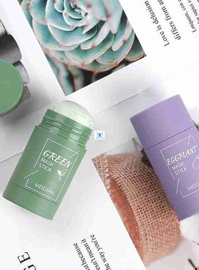 Green Tea Cleansing Clay Stick Mask Acne Cleansing Beauty