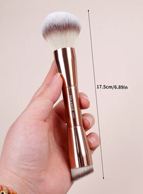1PCS Foundation Makeup Brush Double Head Concealer Contour B