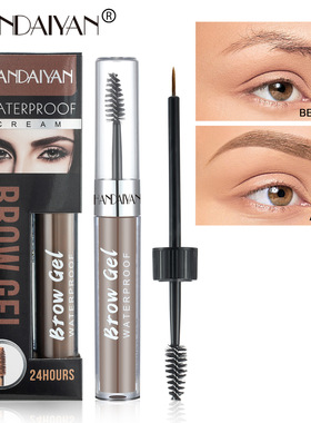 Eyebrows Gel Pen Eyebrow Cream Long Lasting Waterproof Tatto