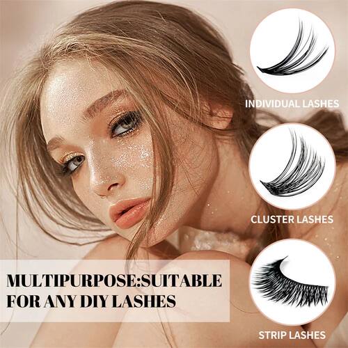 10ml 2in1 Lash Bond&Seal Cluster Lash Glue for DIY Eyelash - 图3
