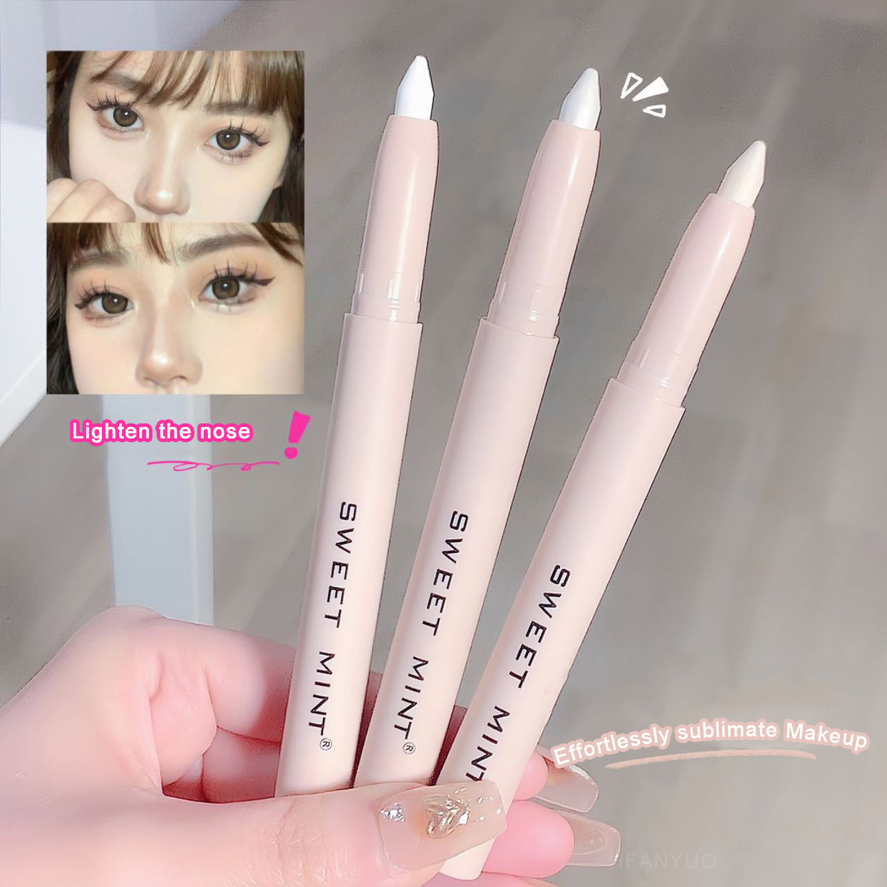 Eye Shadow Lying Silkworm Highlighter Pen Eyes Makeup Matte - 图2