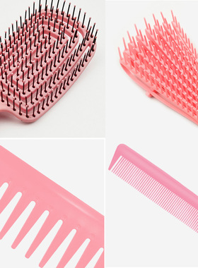Hair Hrush Hair Comb Set Detangler Hairbrush for Curly Hair