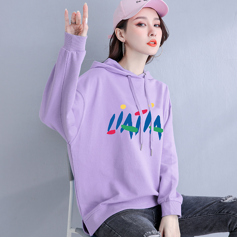 春秋季女装2020年新款宽松韩版卫衣 斐莱图卫衣/绒衫