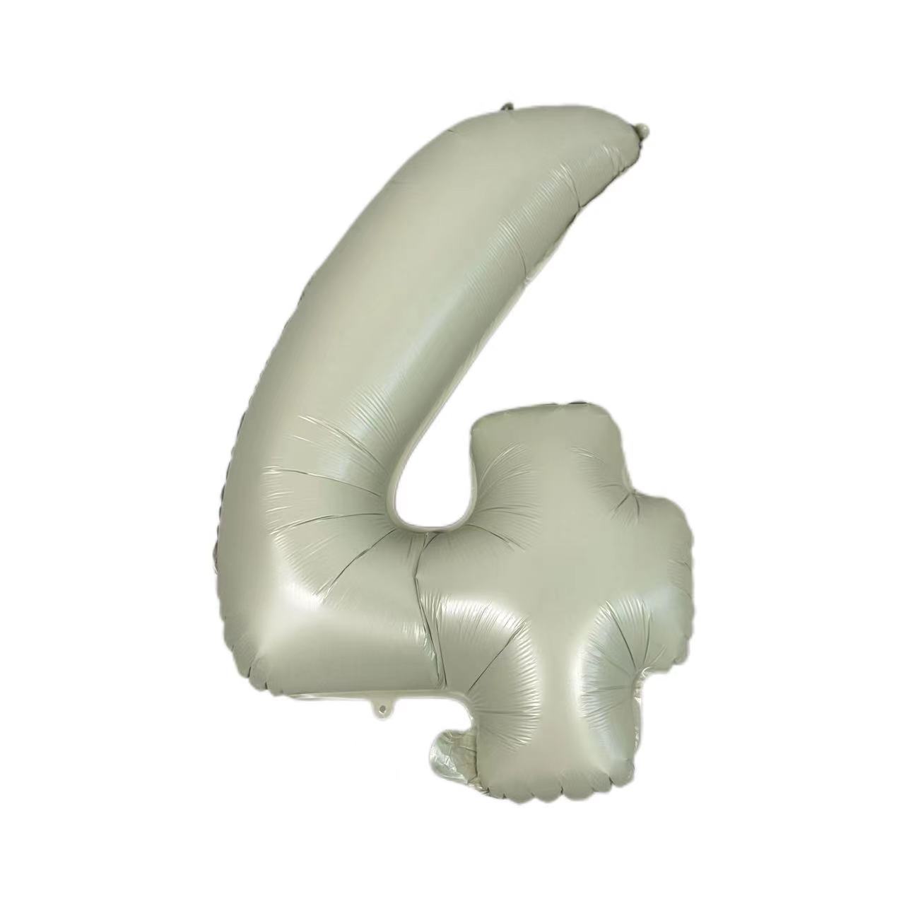 32寸40寸铝膜数字气球 女孩生日场景布置装饰宝宝女宝123周岁布置 - 图3