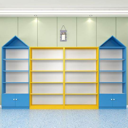 展示柜玩具柜子产品货架商场乐园手工展示架图书绘本货柜商用展柜