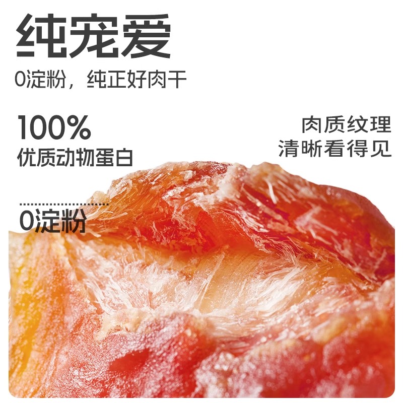 狗狗零食鸭肉干鸡肉干磨牙棒幼小型犬鸡胸肉宠物零食营养训练奖励 - 图0