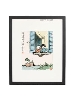 禅意风客厅卧室书房装饰画