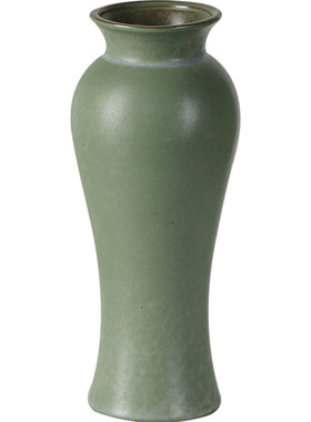 新中式水培陶瓷花瓶花插梅瓶大号大口径干花鲜花复古简约家居摆件