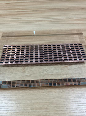 亚克力无痕内嵌芯片电子配件标本