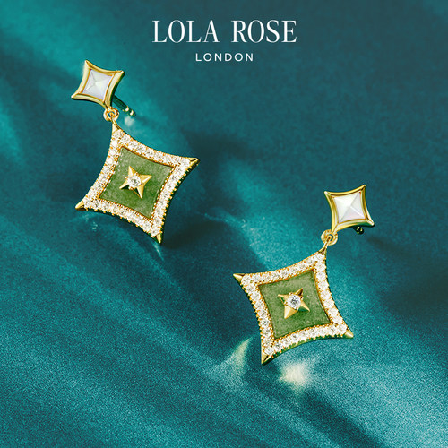 Lola Rose罗拉玫瑰闪星系列耳饰耳钉爆款小众时尚轻奢生日礼物 - 图1