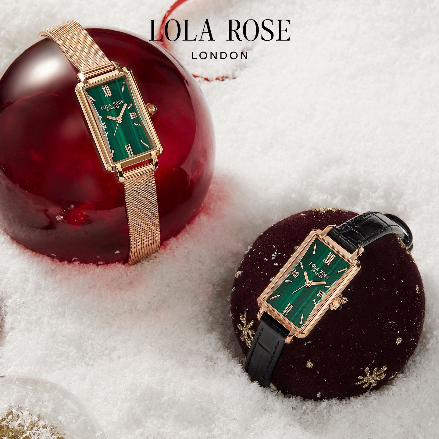 LolaRose罗拉玫瑰小绿表绿色手表女款小众轻奢高级生日礼物