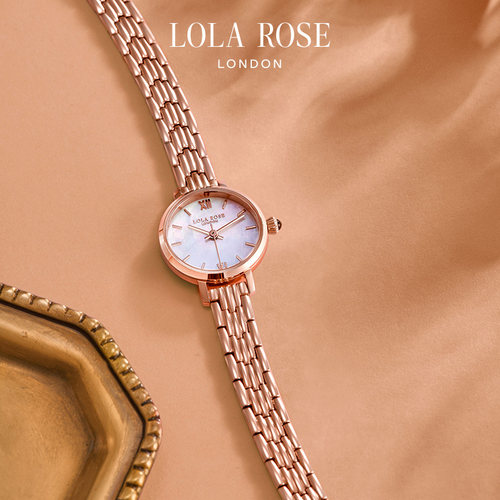 Lola Rose罗拉玫瑰小金表女士手表小众石英表生日礼物-图2