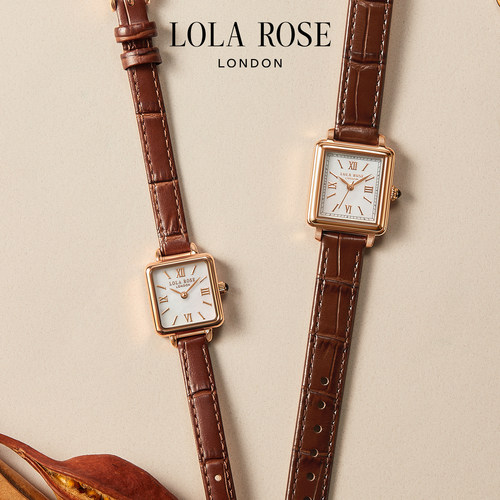 Lola Rose罗拉玫瑰经典小棕表女士手表女款高级复古生日礼物 - 图0