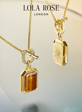 Lola Rose罗拉玫瑰珠宝盒系列项链女款时尚复古生日礼物
