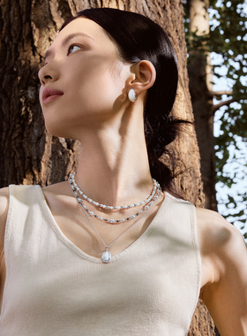 [秋上新]Lola Rose罗拉玫瑰秋冬新品光迹系列猫眼项链女轻奢礼物