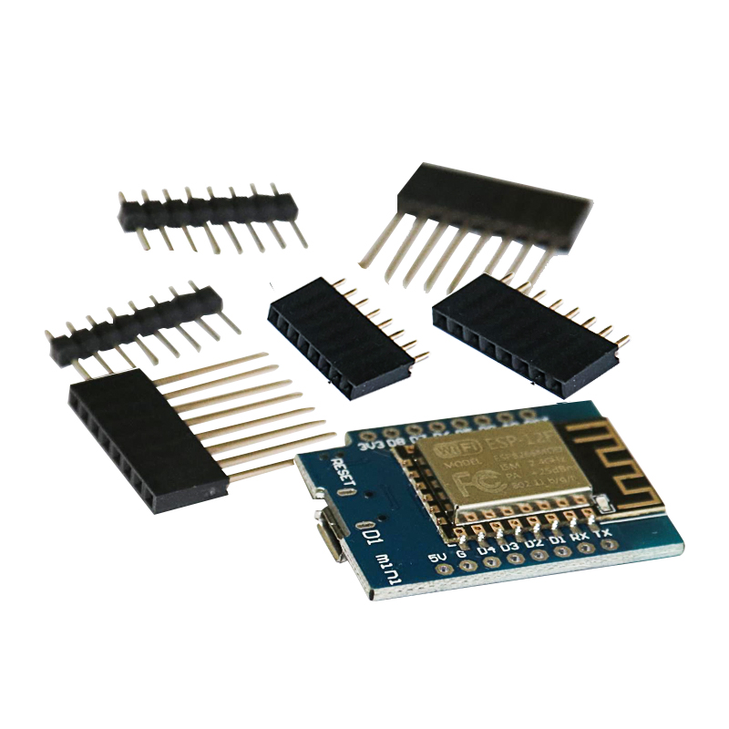NodeMcu Lua WIFI 基于ESP8266 开发板 带排针 D1mini模块 - 图2