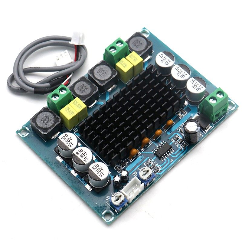 XH-M543 大功率数字功放板TPA3116D2音频放大模块D类双声道2*120W,淘宝优惠券,粉丝福利购,淘宝优惠卷