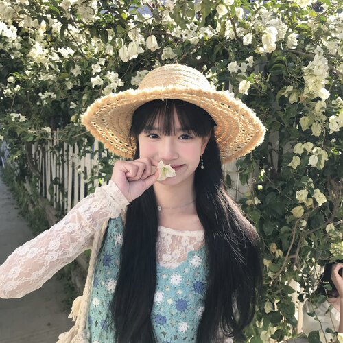 度假风镂空拉菲草帽女夏法式大帽檐海边沙滩防晒帽显脸小太阳帽子 - 图3