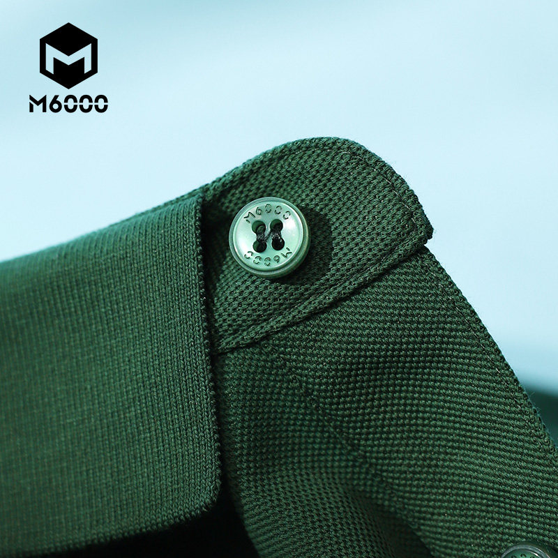 m6000定制polo衫男短袖保罗工作服 m6000T恤